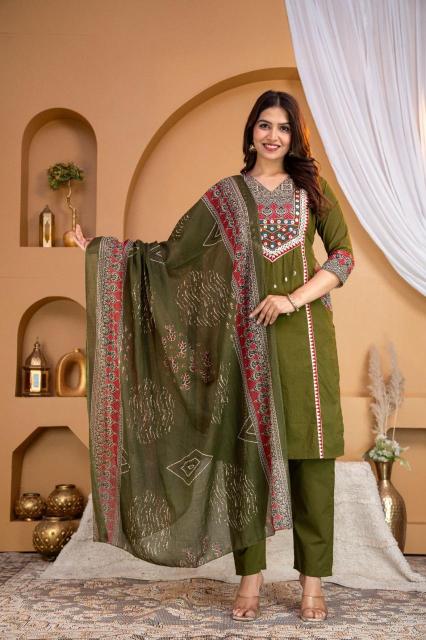 Janni cotton 3pcs wholesale kurtis in hyderabad online